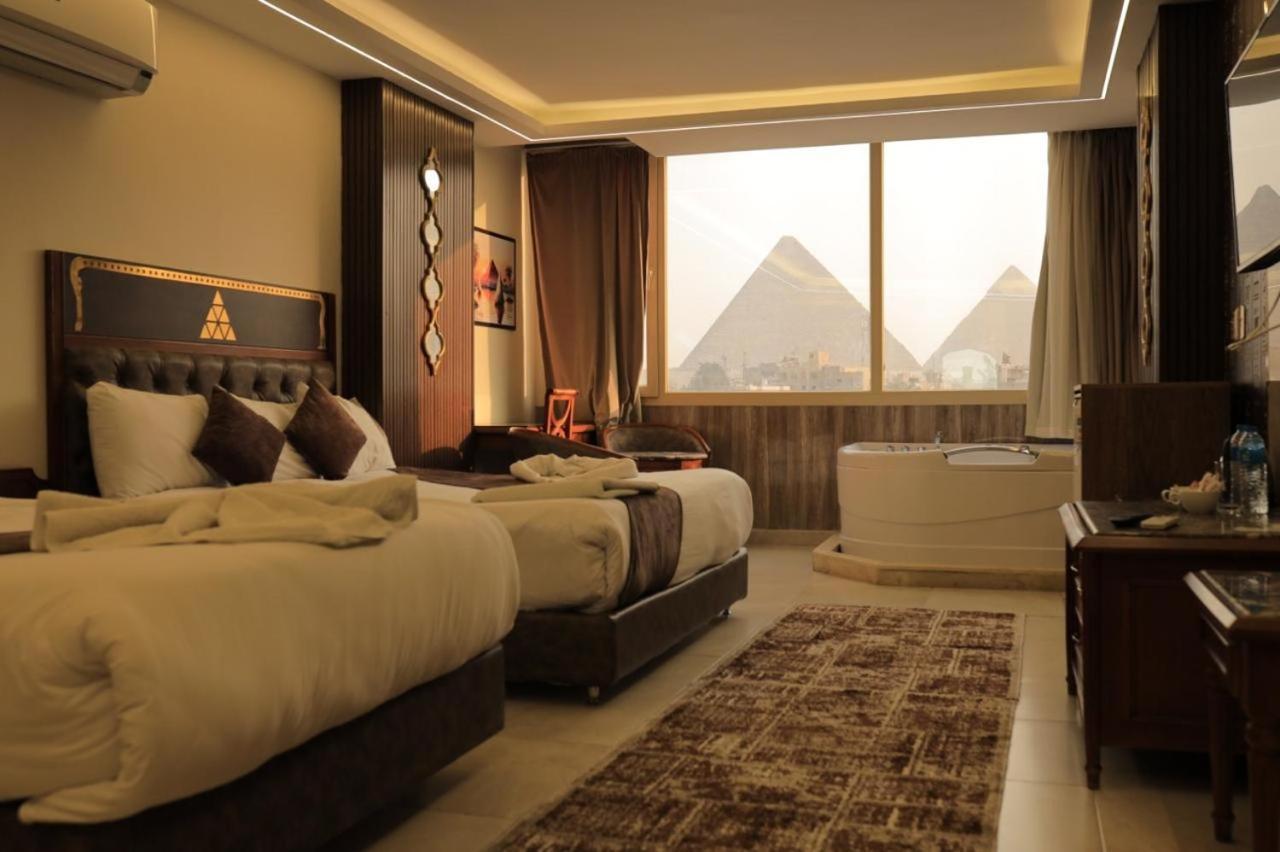 The Muse Pyramids Inn Hotel Kafret el-Gabal Exterior foto