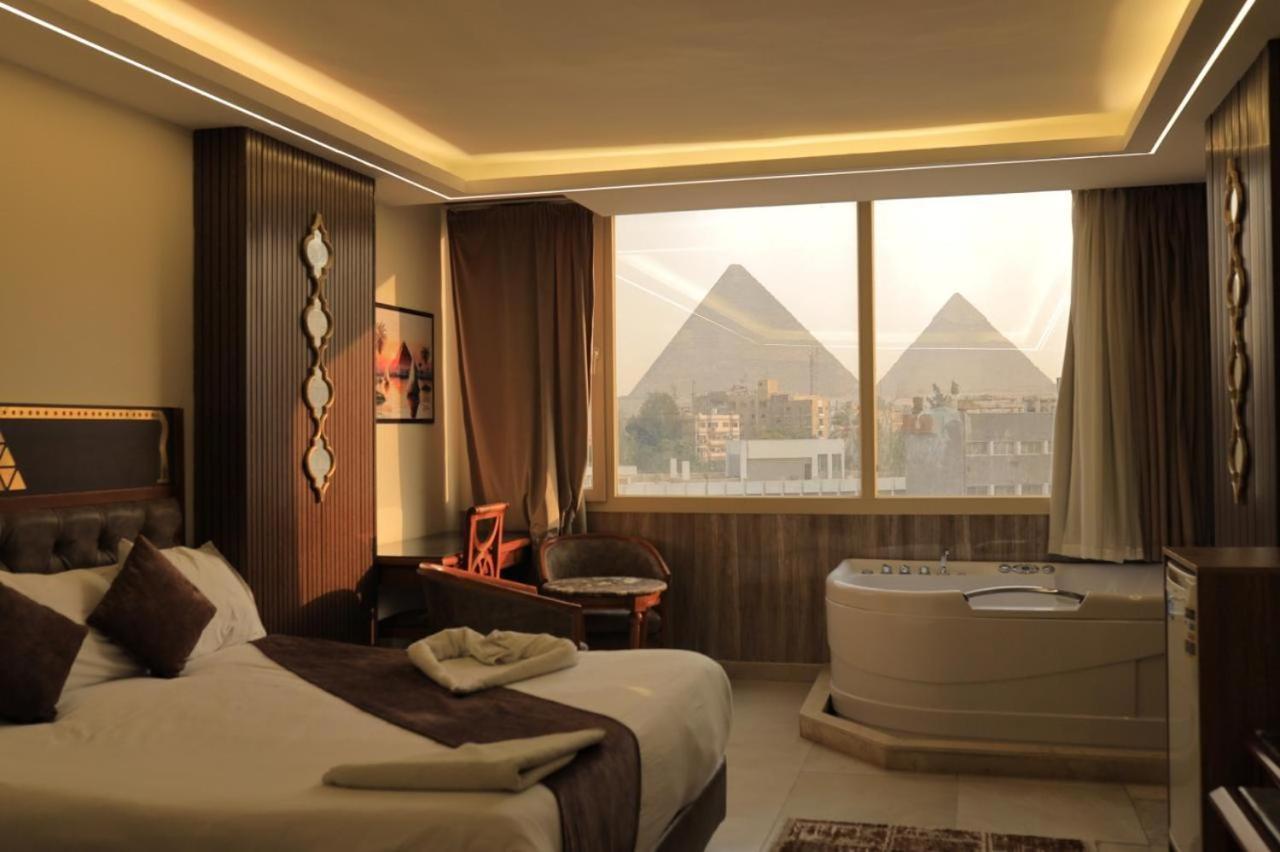 The Muse Pyramids Inn Hotel Kafret el-Gabal Exterior foto